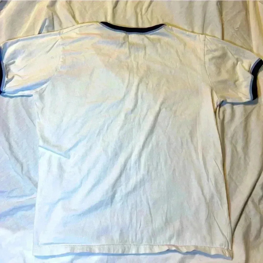 White Tee- with rainbow Don’t Ask Why Brand. - Picture 3 of 3